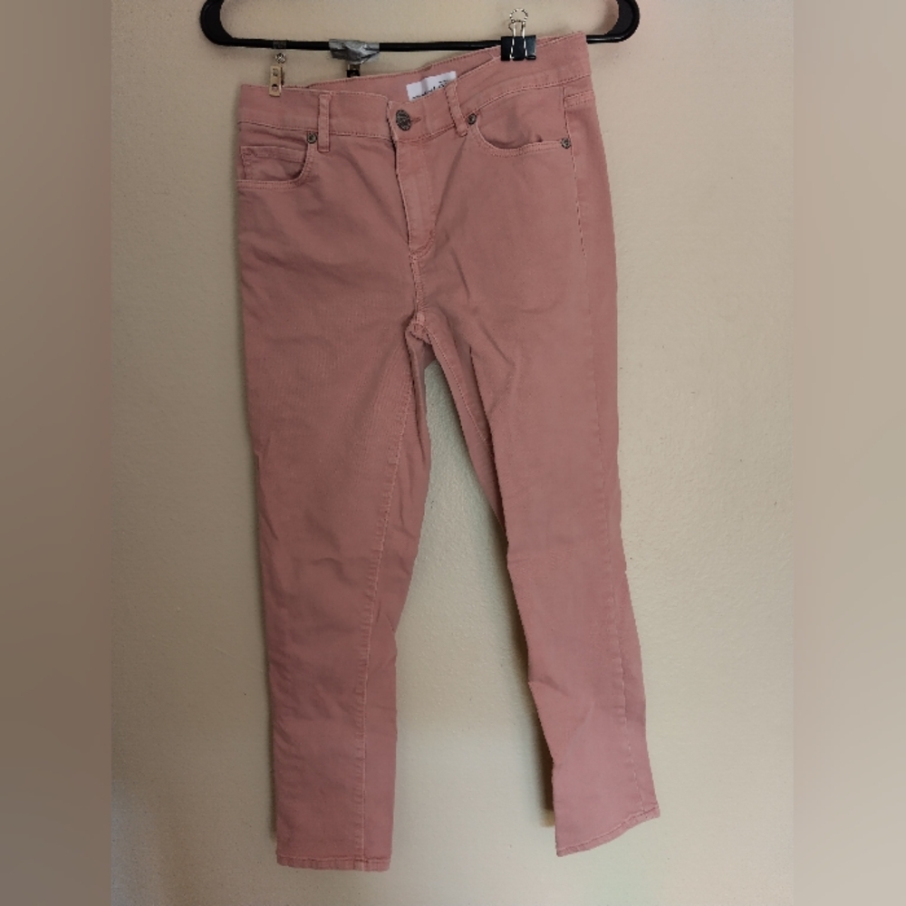 Women's Ann Taylor Loft Pink skinny crop Jeans size 26/2